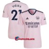 Virallinen Fanipaita Arsenal Vieira 21 Kolmas Pelipaita 2022-23 - Miesten